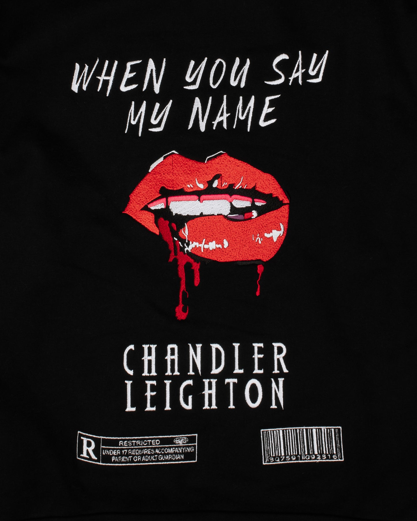 "When You Say My Name" Hoodie - Summer 2023 Limited Edition